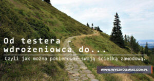 Read more about the article Od testera – wdrożeniowca do ….